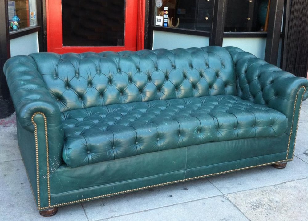 Vintage Chesterfield Sleeper Sofa Handcrafted By Han Moore Photo Of Casa Victoria Vintage Furniture Los Angeles Ca United States