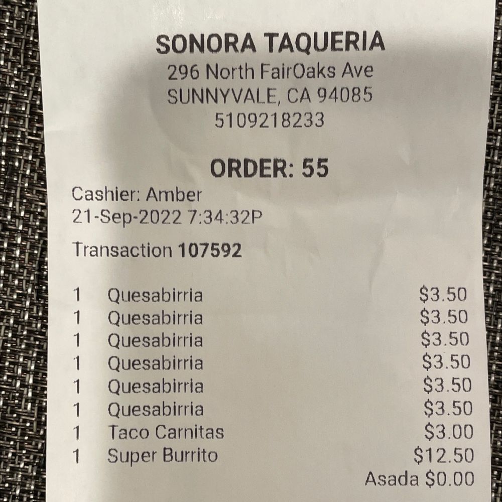 Sonora Taqueria