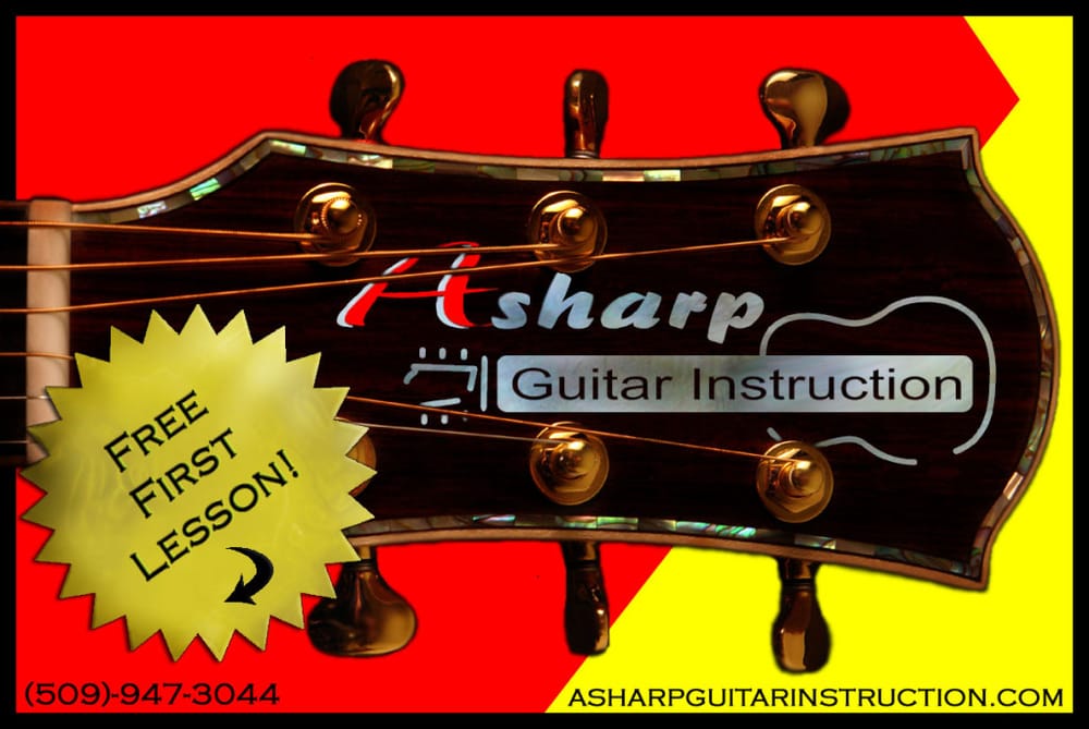 A Sharp Guitar Instruction Musical Instruments & Teachers 2159 Van