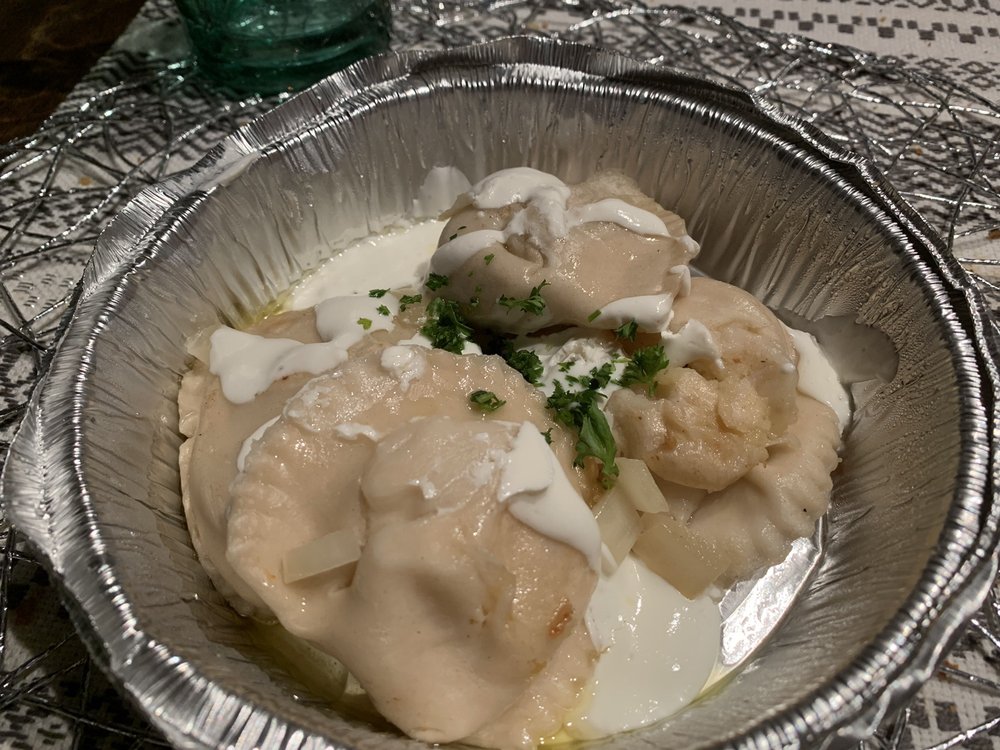 Babushka Pierogies Window Babushka Pierogies Window