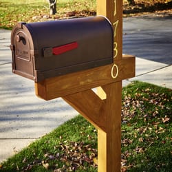 wood mailbox posts. beautiful posts mailbox post unique post photo of the man ringwood il united states 4x6 to wood mailbox posts