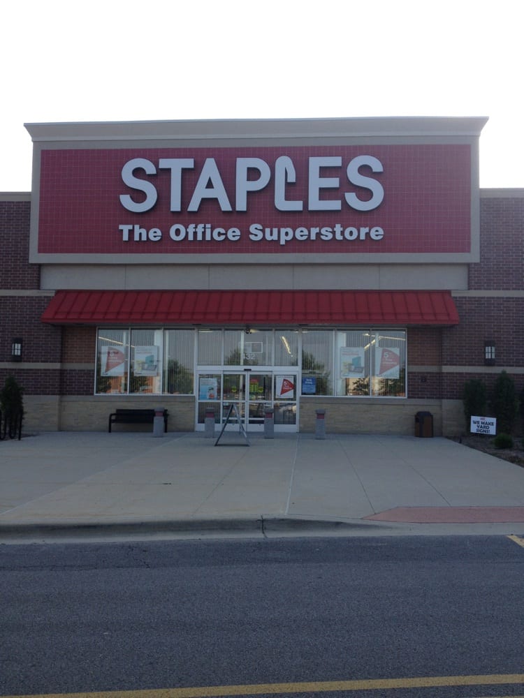 Staples Last Updated June 9, 2017 Office Equipment 432 Randall Rd