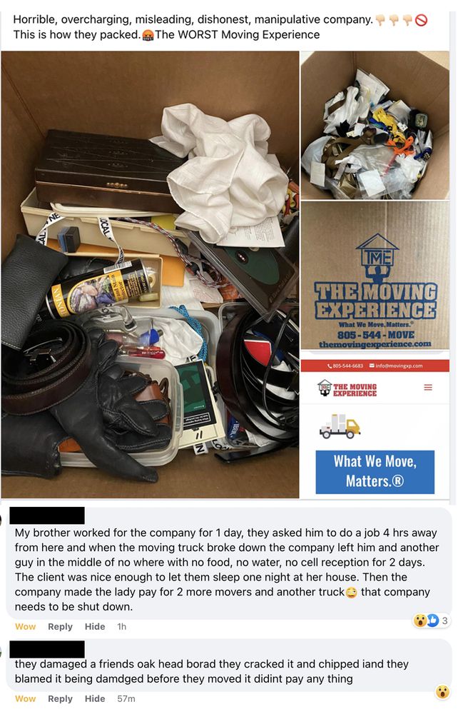 The Moving Experience