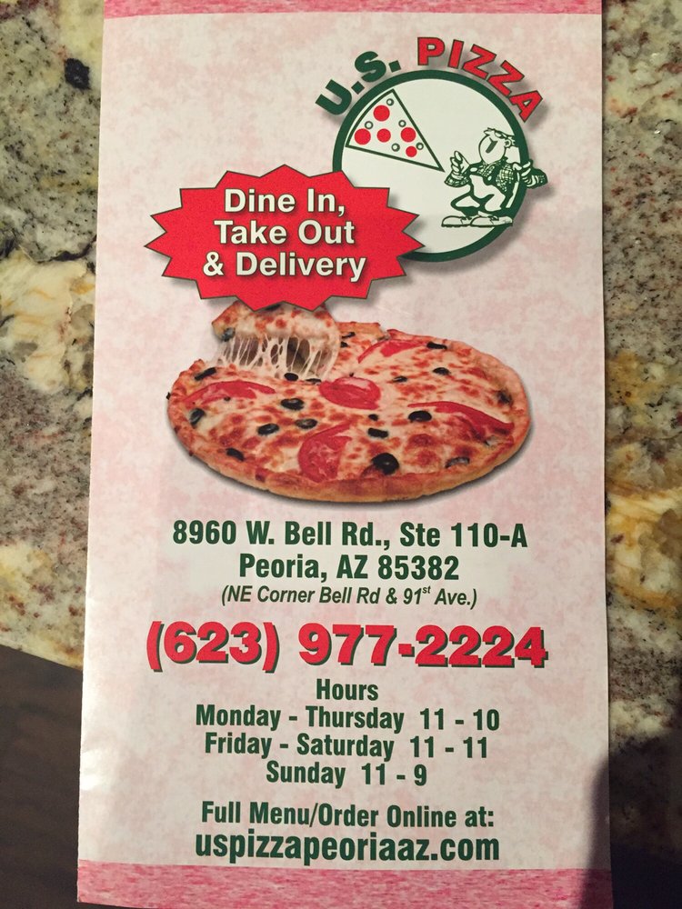 Jackson’s US Pizza Order Food Online Chicken Wings 8960 W Bell Rd
