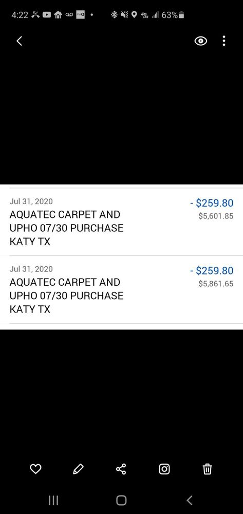 image of business AquaTec Carpet and Upholstery Cleaning