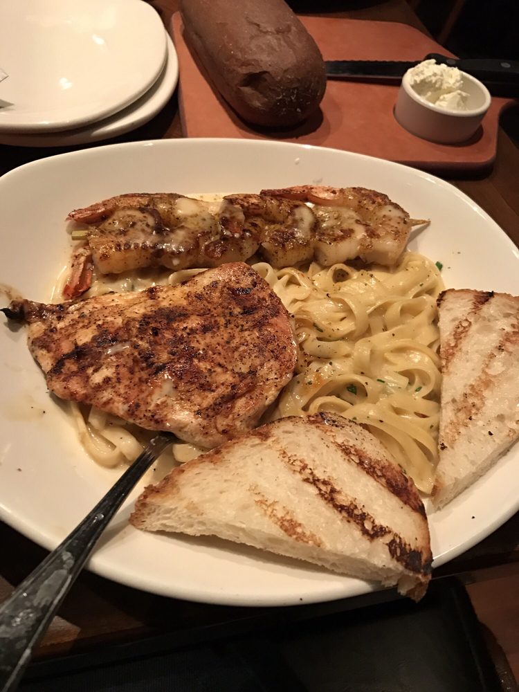 No rules pasta Chicken and Shrimp Yelp