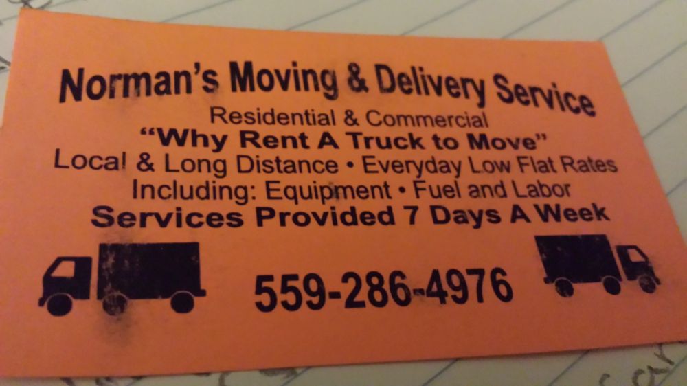 Norman's Moving & Delivery