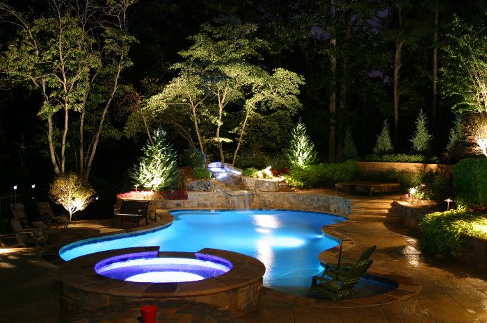 Austin Outdoor Lighting Design Fixtures