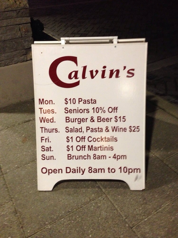 Calvin’s Café CLOSED Breakfast & Brunch 3720 Mount Seymour