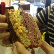 Maize N Blue Deli - Ann Arbor, MI, United States. Giant reuben sandwich