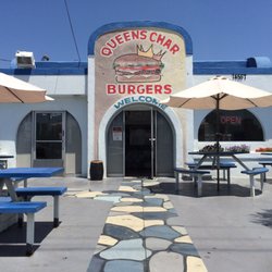 Resultat d'imatges de queen burger los angeles restaurant