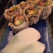 Uzen Japanese Cuisine - Oakland, CA, United States. Spicy toro, rock n roll, ika