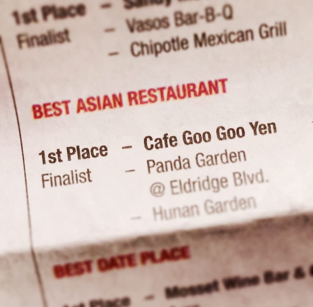 Cafe Goo Goo Yen Sugar Land Tx Cafe Goo Goo Yen Sugar Land Tx
