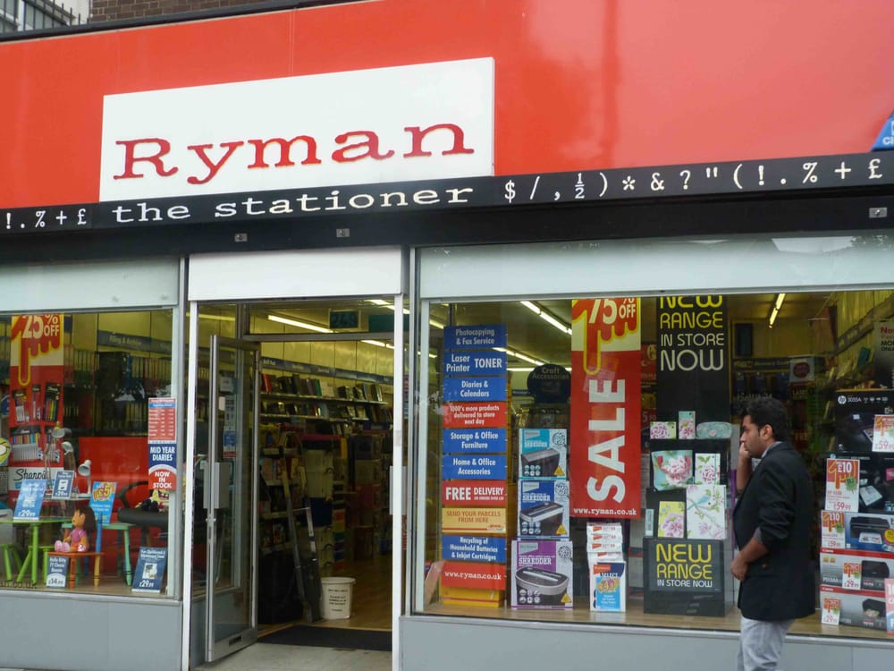Ryman The Stationer Office Equipment 249 High Street, Walthamstow