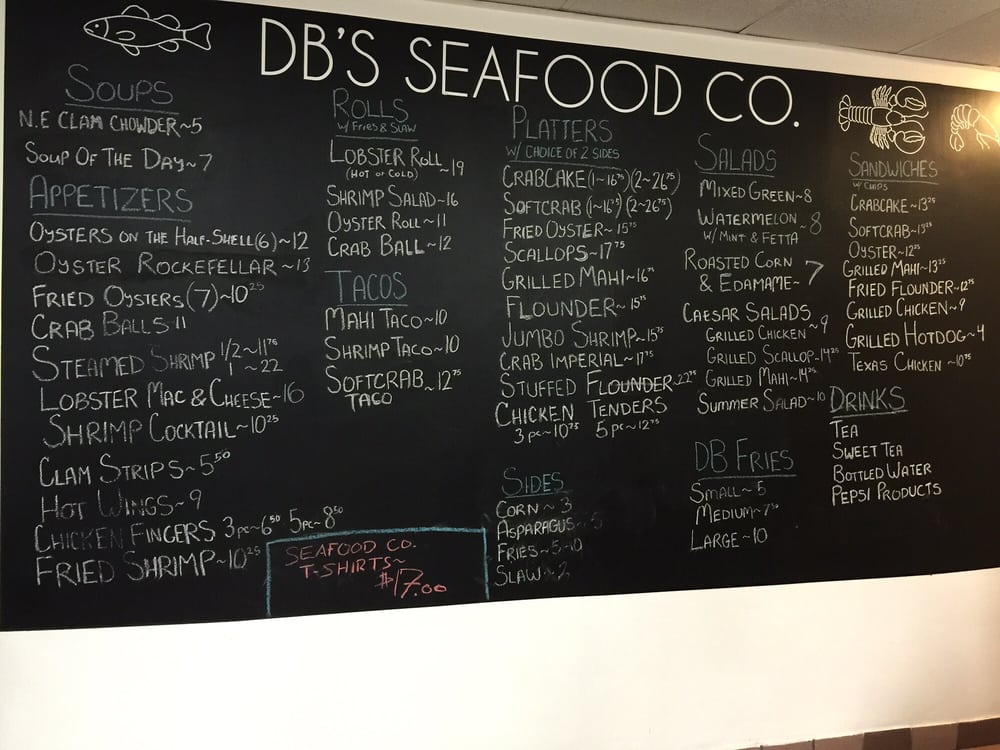 DB’s Seafood Last Updated June 2017 17 Reviews Seafood 100