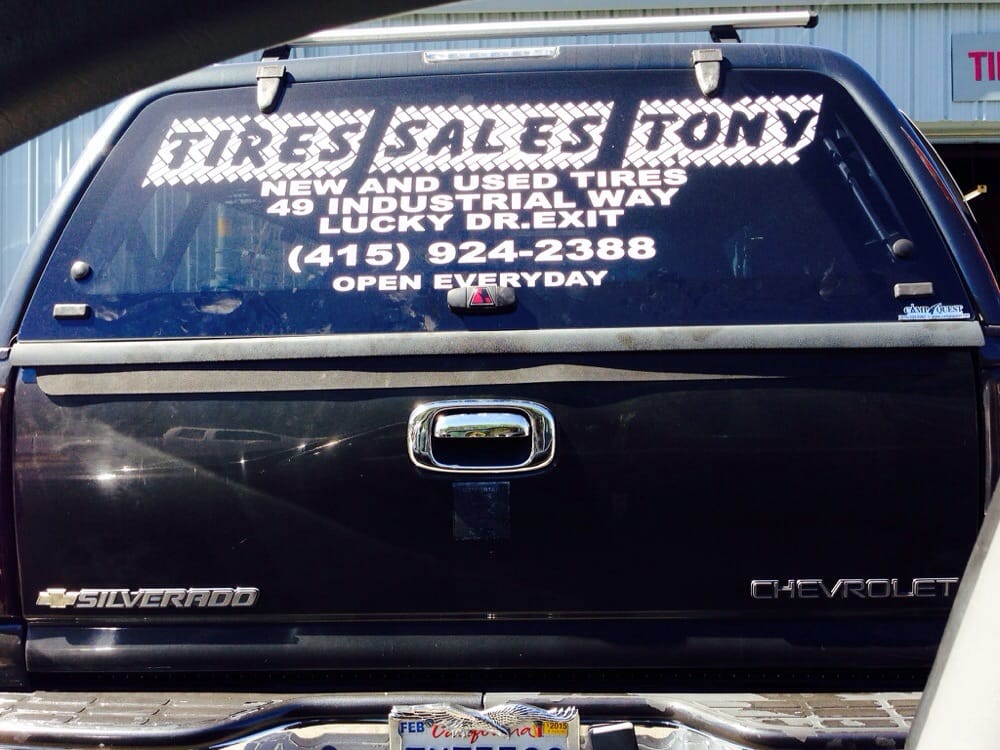 Tire Sales Tony Tires 49 Industrial Way Larkspur, CA Reviews