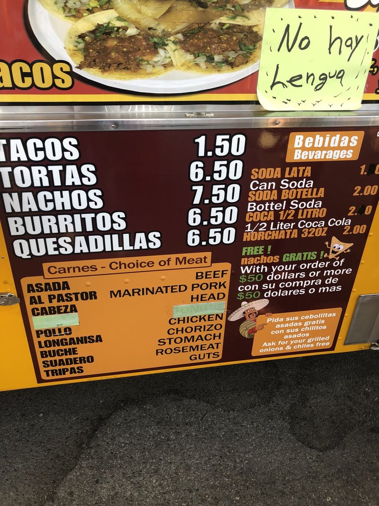 Tacos El Chaka Food Trucks 435 N Azusa Ave, La Puente, CA