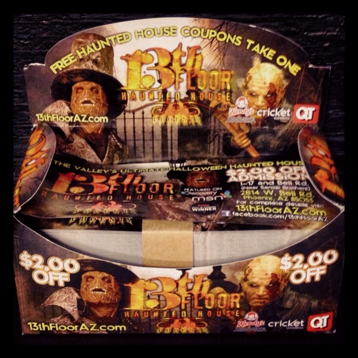 13th floor haunted house discount coupons
