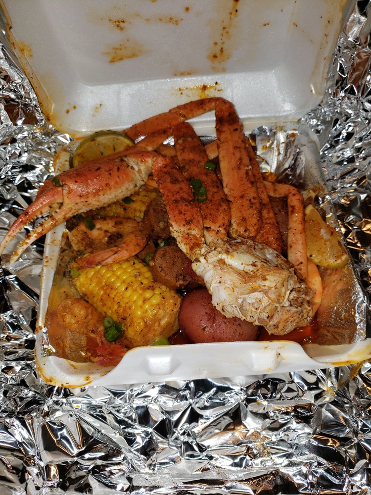 Food from Mr Cajuns kitchen & Catering