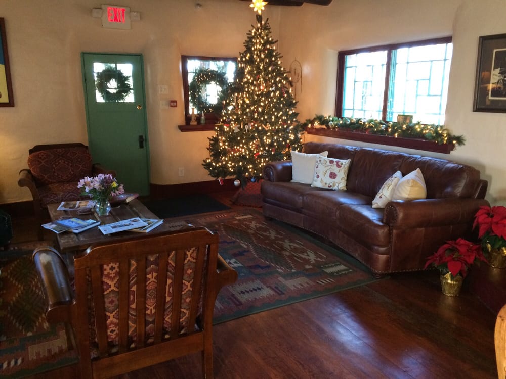 Christmas Decorations In The Living Room Yelp Photo Of Inn The Turquoise Bear Santa Fe Nm United States