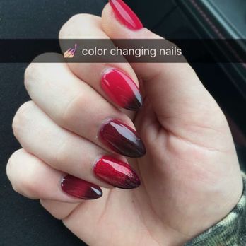V K Nails 23 Reviews Nail Salons 2230 Stafford Rd Plainfield Photo Of V K Nails Plainfield In United States Almond Shaped Acrylic Color