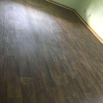 Vinyl Floor Installed By Luxury Flooring And Countertops Yelp