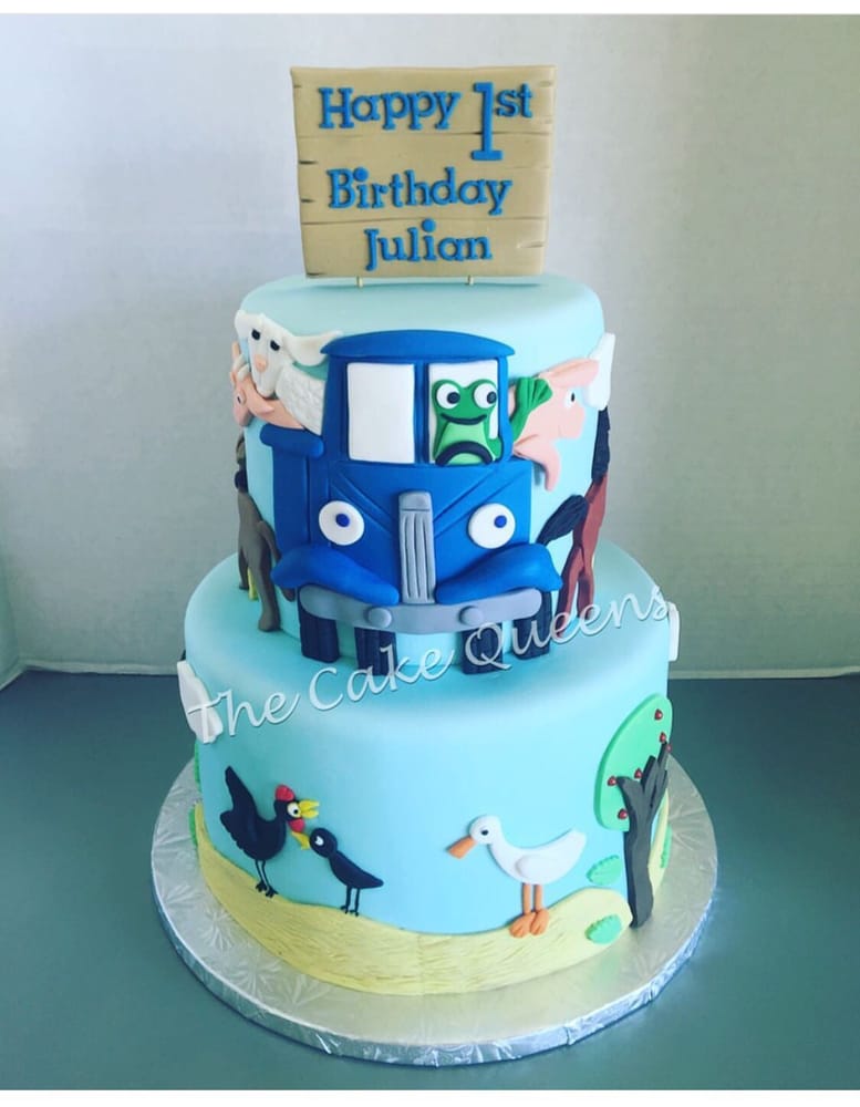 Auto Service Near Me >> Little Blue Truck 1st Birthday Cake - Yelp Auto Service Near Me >> Little Blue Truck 1st Birthday Cake - Yelp