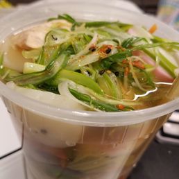 Soba Noodle Seafood Soup