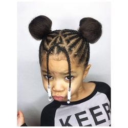 Photo of Moods & Attitudes - San Leandro, CA, United States. Kids braids