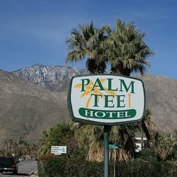 Palm Tee Hotel Hotels 1590 E Canyon Dr Springs Ca Photo Of Palm Tee Hotel Springs Ca United States Street Sign