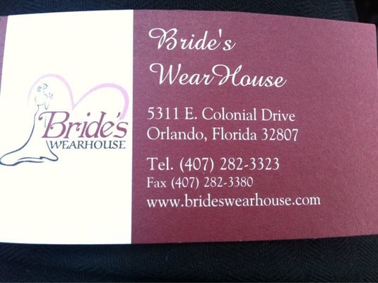 Brides Wearhouse