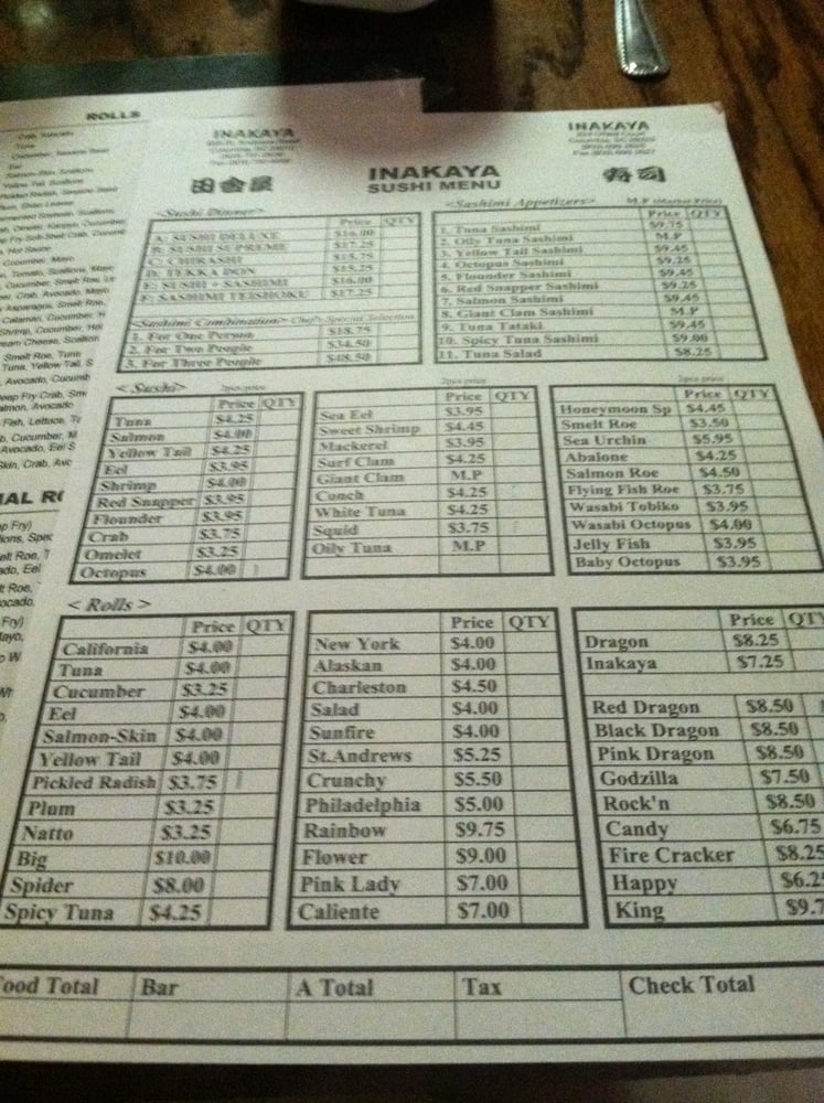 Inakaya Watanabe Japanese Restaurant Columbia Sc Inakaya Watanabe Japanese Restaurant Columbia Sc