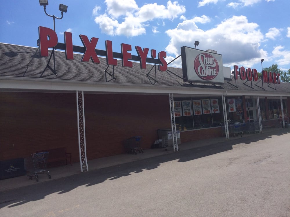 Pixley’s Shur Fine Food Mart Grocery 81 Buell St, Akron, NY Phone
