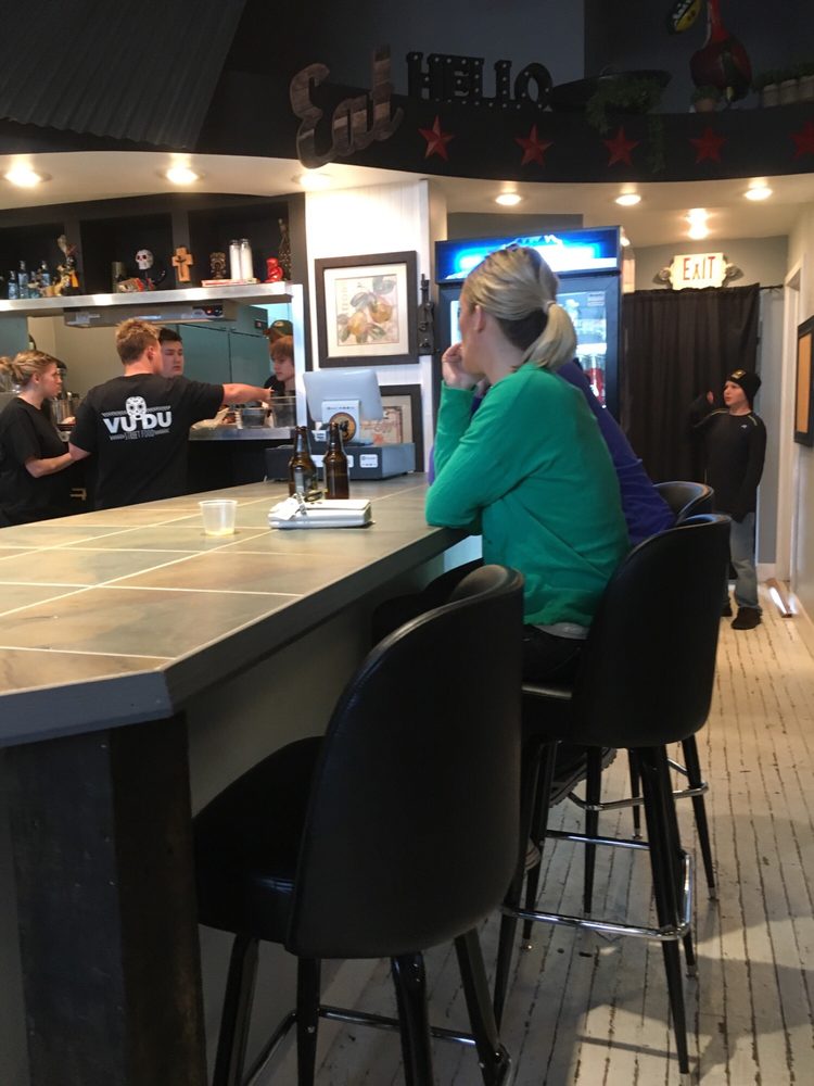 Small bar seating area  Yelp