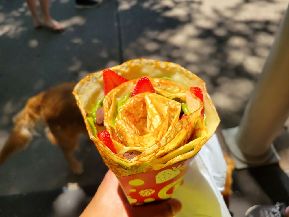 T Swirl Crepe