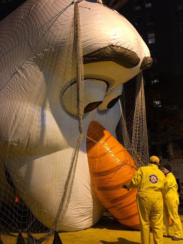 Macy's Thanksgiving Balloon Inflation