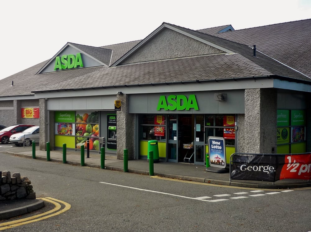 Asda Grocery Bangor Road, Caernarfon, Gwynedd, United Kingdom