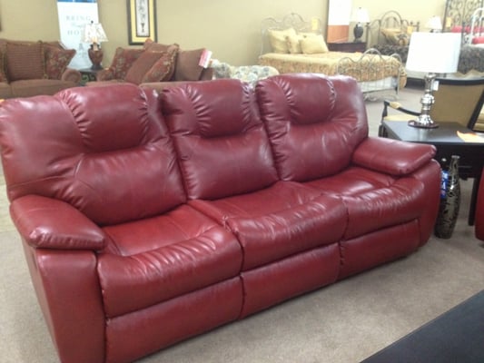 Cadwell Furniture Co S 2682 Old Eastman Rd Photo Of Cadwell Furniture Co Ga United States Red Leather Reclining