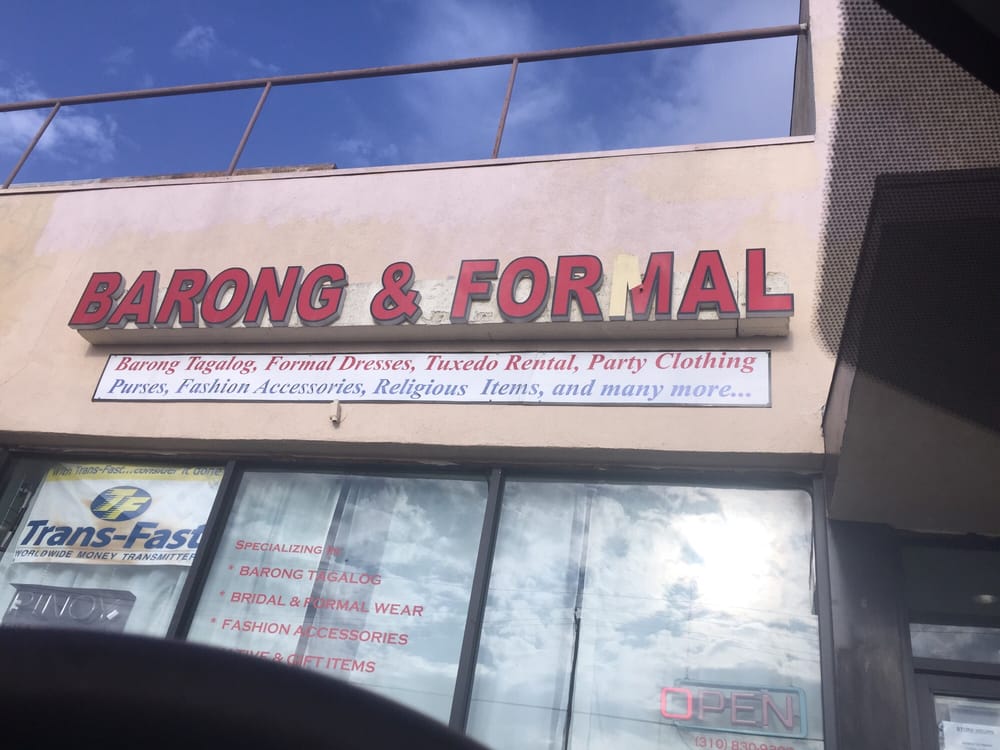 Barong & Formal Shoppe 17 Photos Men's Clothing 22118 Main St