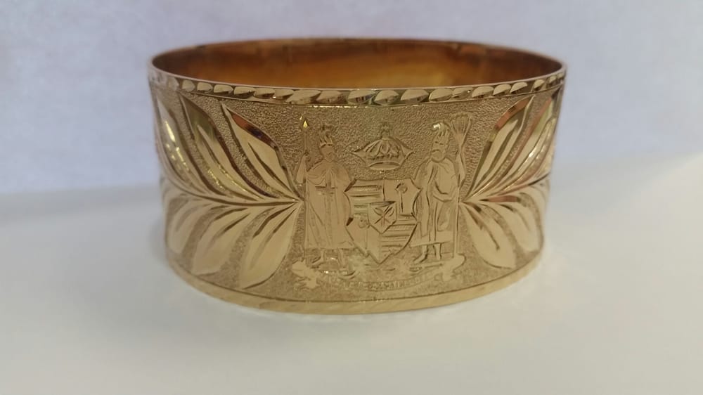 Custom Hawaiian Jewelry Up To 100mm As Seen 50mm Gold Is Low So Photo Of Things Blings Honolulu Hi United States Custom Hawaiian Jewelry