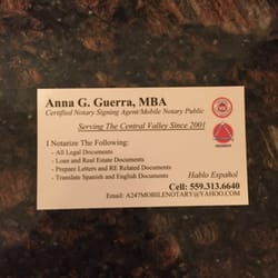 Anna S Mobile Notary Service 28 Reviews Notaries Fresno Ca Photo Of Anna S Mobile Notary Service Fresno Ca United States Business