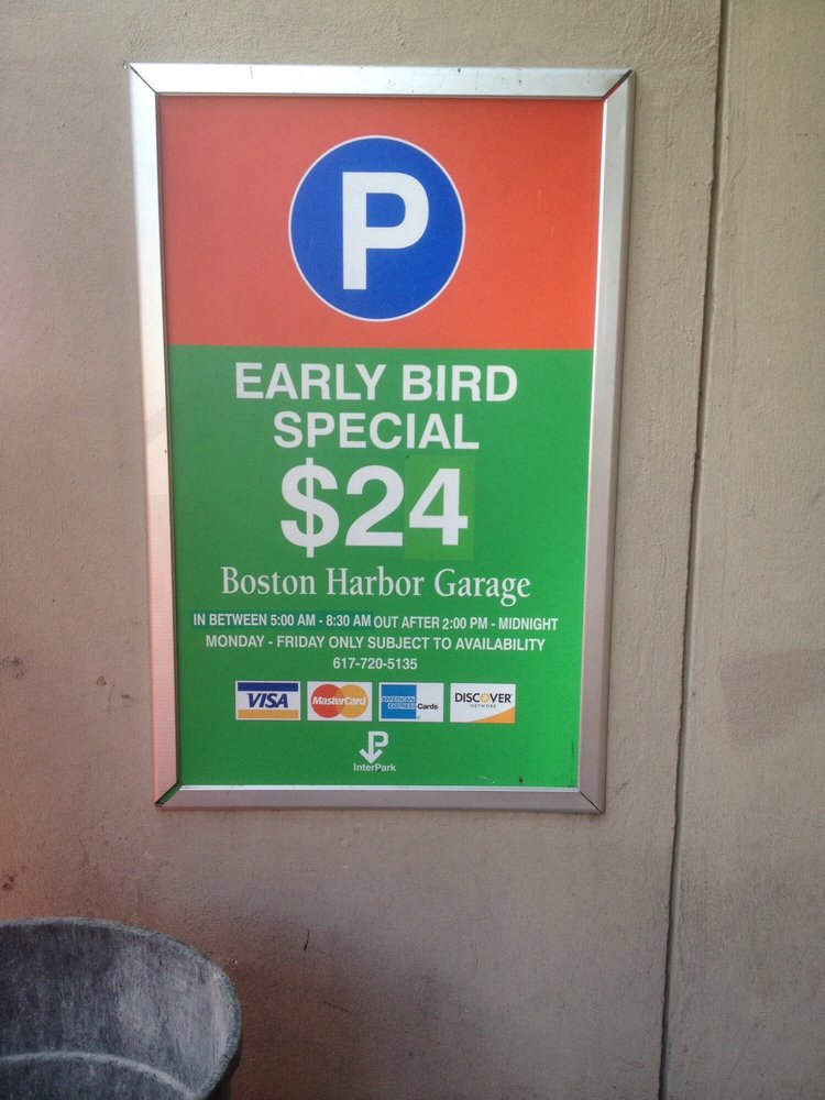 Boston Harbor Garage 22 Reviews Parking 70 E India Row