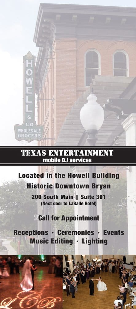 Texas Entertainment Mobile Dj Services
