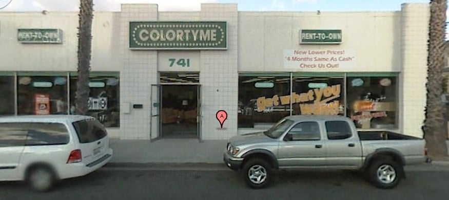 colortyme rent to own