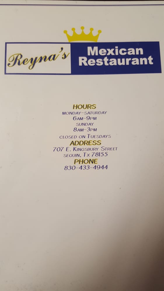 Reyna’s Mexican Restaurant 15 Reviews TexMex 707 E Kingsbury St