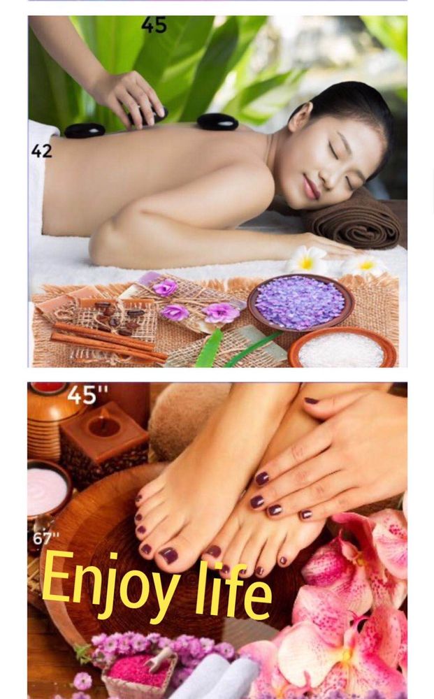 Rainwater oil SPA Asia massage