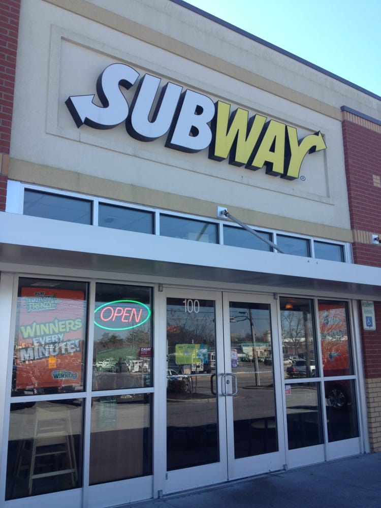 Subway Sandwiches 110 E 10th St, Greenville, NC Restaurant