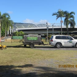 Photo of Prodigy Lawns - Holloways Beach Queensland, Australia. Prodigy Lawns Mulch Mowing another quality commercial job at Trinity Beach
