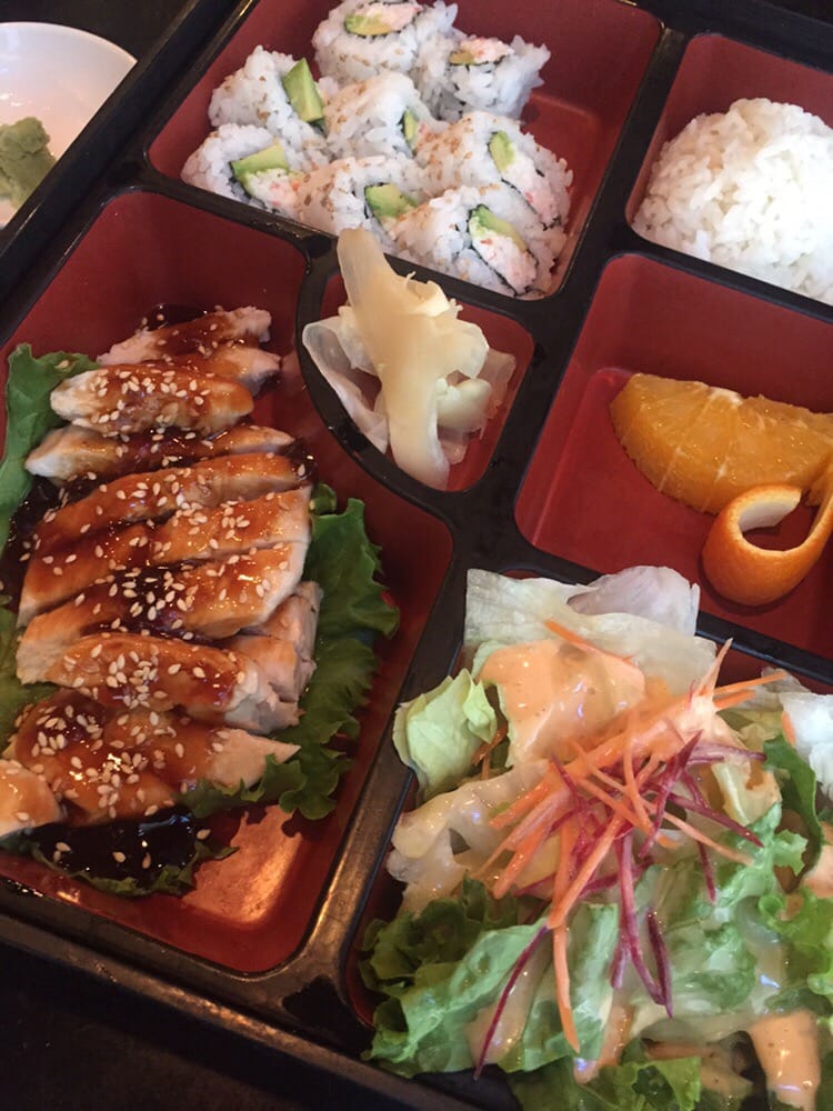 Bento Box Teriyaki Chicken & California Roll - Yelp