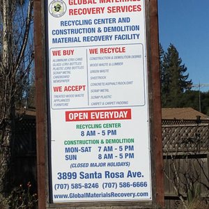 Santa Rosa Recycling Center >> Global Materials Recovery Services 17 Reviews Junk Removal Santa Rosa Recycling Center >> Global Materials Recovery Services 17 Reviews Junk Removal